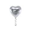 Picture of FOIL BALLOON HEART SILVER 24 INCH
